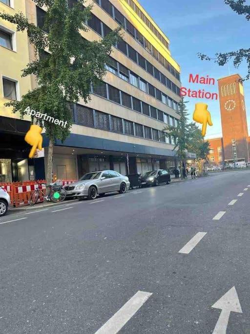Zentrale Wohnung Direkt Am Hauptbahnhof - Bismarck Düsseldorf Exteriér fotografie